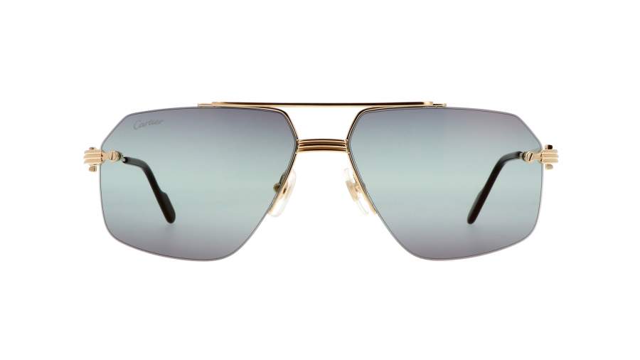 Sunglasses Cartier Core range CT0426S 003 60-15 Gold in stock