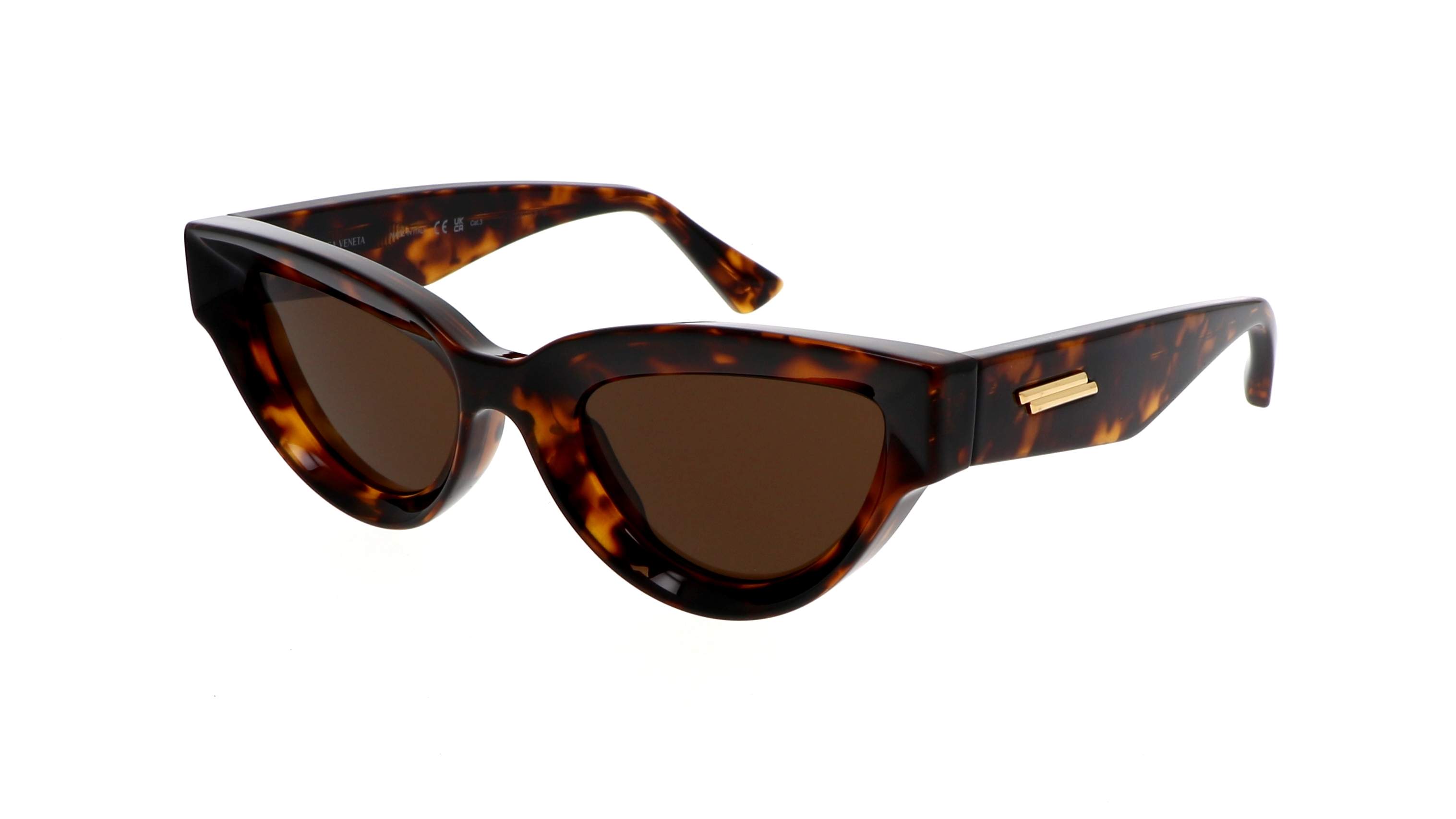 Sunglasses Bottega Veneta New classic BV1249S 002 53-22 Havana in stock ...