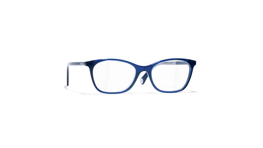 Eyeglasses CHANEL Signature CH3414 C503 50-17 Blue in stock