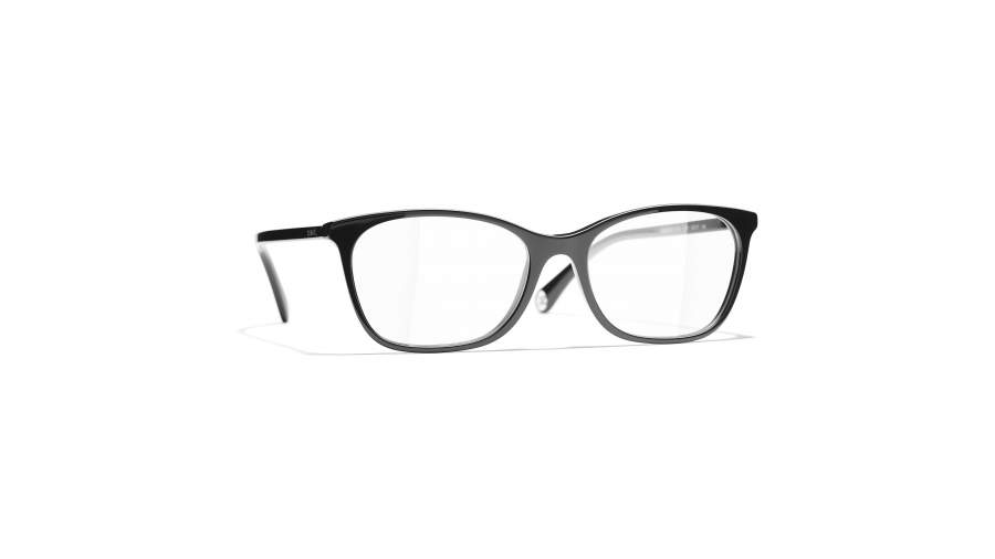 Eyeglasses CHANEL Signature CH3414 C501 50-17 Black in stock
