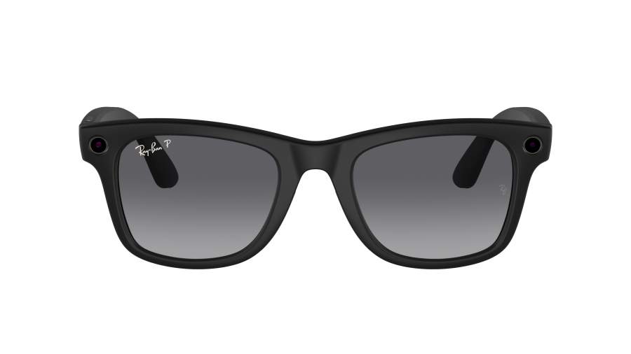 Sunglasses Ray-Ban Meta wayfarer RW4008 601ST3 53-22 Black in stock