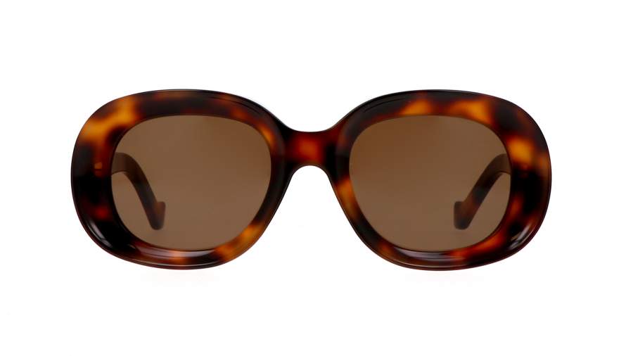 Sunglasses Loewe Chunky anagram LW40103U 52E 49-21 Tortoise in stock
