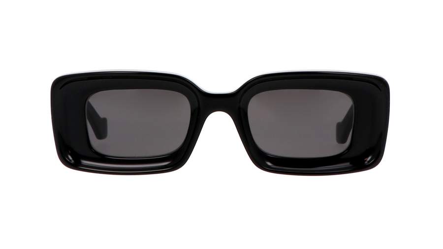 Sunglasses Loewe Rectangular LW40101I 01A 46-22 Black in stock