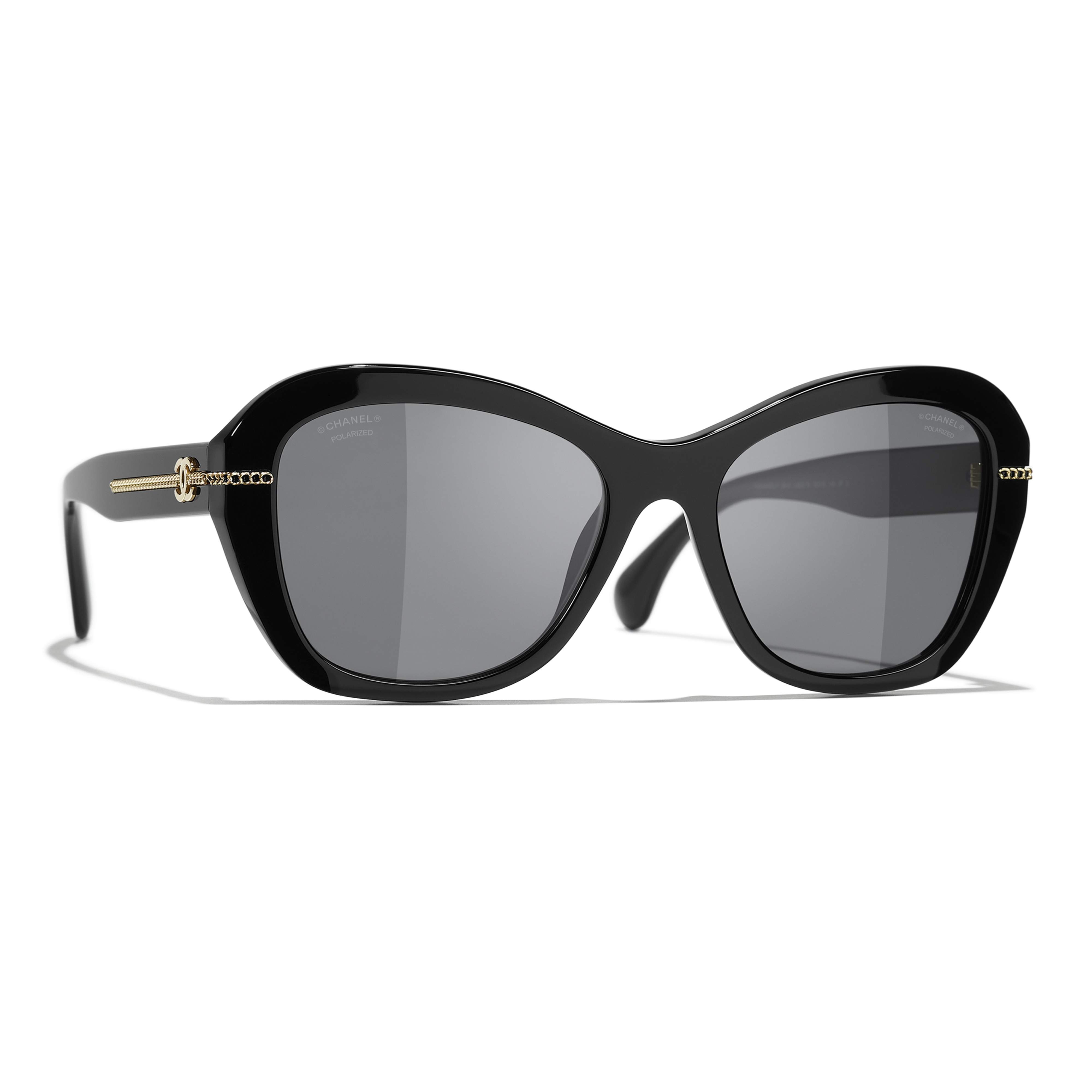 Sunglasses CHANEL CH5510 C622/T8 55-18 Black in stock | Price 275,00 ...