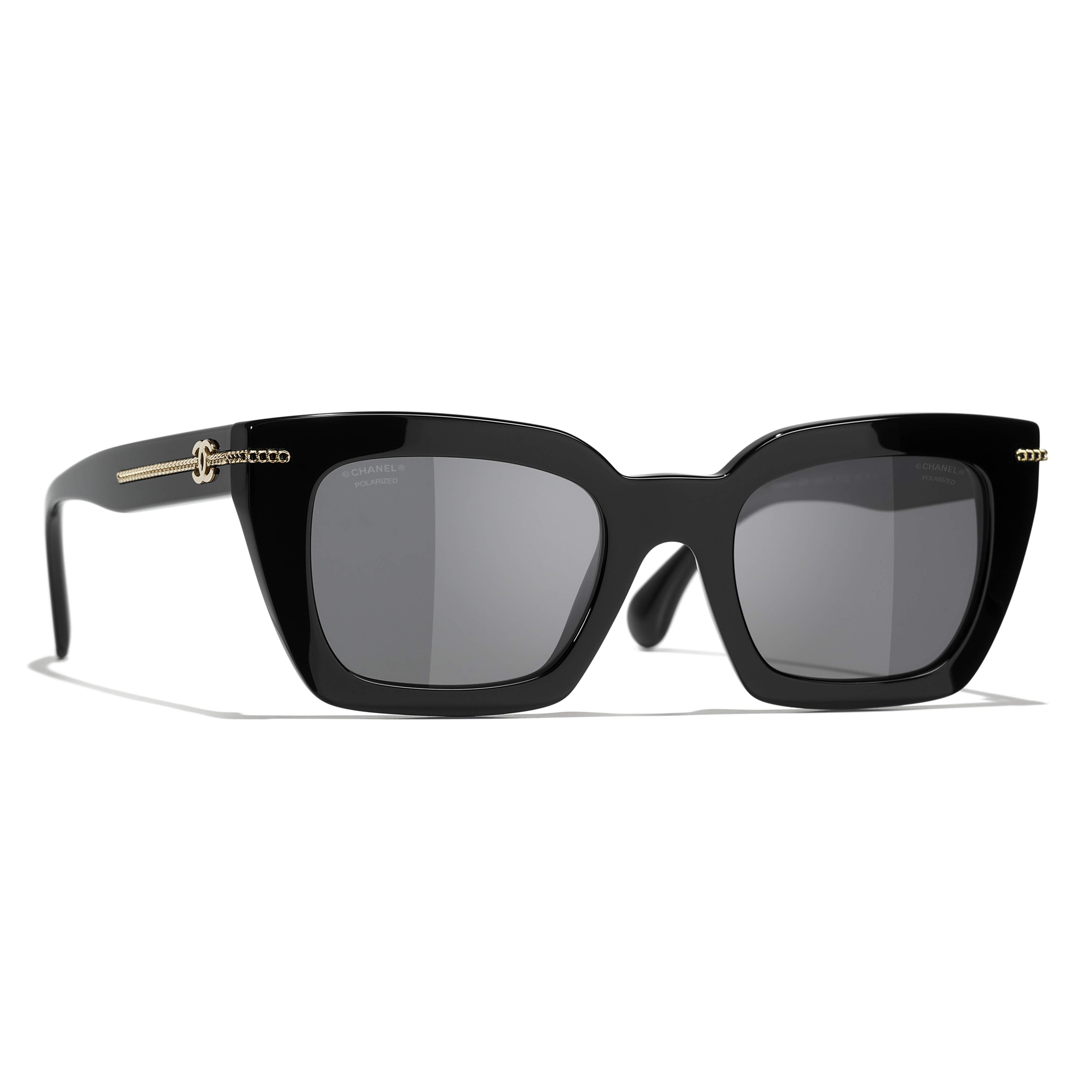 Sunglasses CHANEL CH5509 C622/T8 51-22 Black in stock | Price 275 
