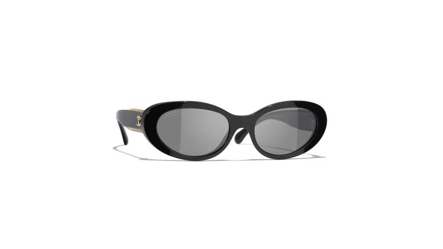 Sunglasses CHANEL CH5515 C62248 54-18 Black in stock