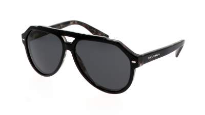 Sonnenbrille Dolce & Gabbana DG4452 3403/87 60-13 Black On Grey Havana auf Lager