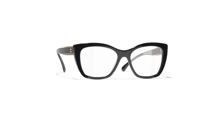 Eyeglasses CHANEL CH3460 C622 52-17 Black in stock