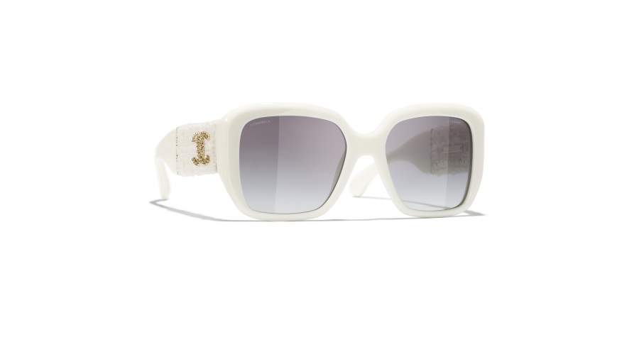 Sunglasses CHANEL CH5512 1255/S6 55-19 White in stock