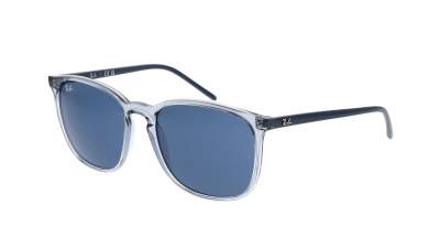 Sunglasses Ray-Ban RB4387 6399/80 56-18 Transparent Blue in stock