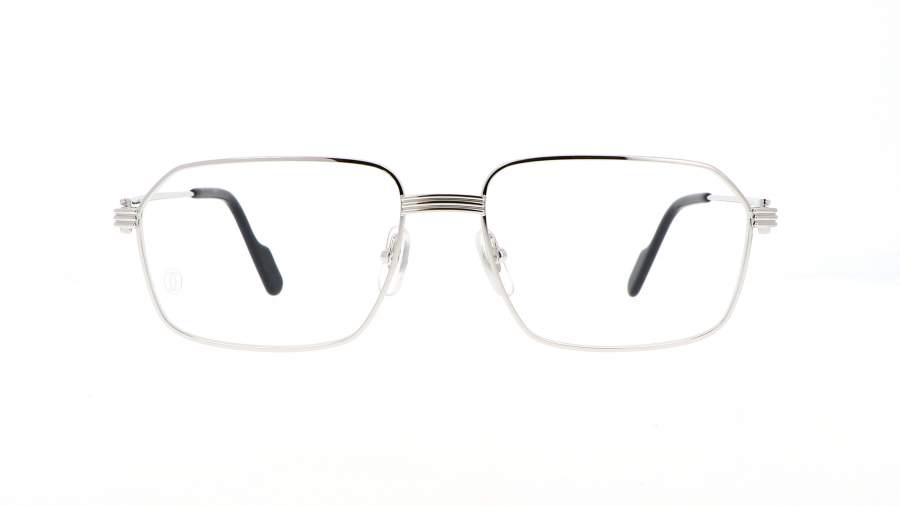 Eyeglasses Cartier Core range CT0445O 004 58-17 Silver in stock
