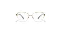 CHANEL CH2212 C429 55-17 Gold and tortoise