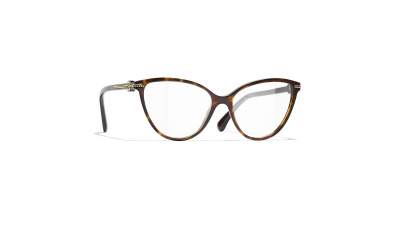 Eyeglasses CHANEL Chaîne CH3457 C714 53-16 Dark havana in stock