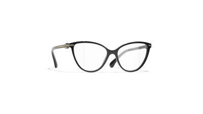 Lunettes de vue CHANEL Chaîne CH3457 C622 55-16 Noir en stock