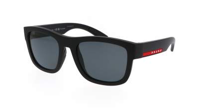 Sunglasses Prada Linea Rossa PS01ZS DG002G 56-21 Black in stock