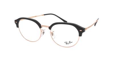 Ray-Ban RX7229 8322 53-20 Dark grey on rose gold