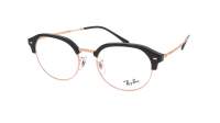 Ray-Ban RX7229 8322 53-20 Dark grey on rose gold