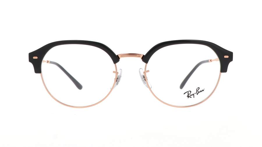 Eyeglasses Ray-Ban RX7229 RB7229 8322 53-20 Dark grey on rose gold in stock