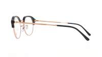 Ray-Ban RX7229 8322 53-20 Dark grey on rose gold