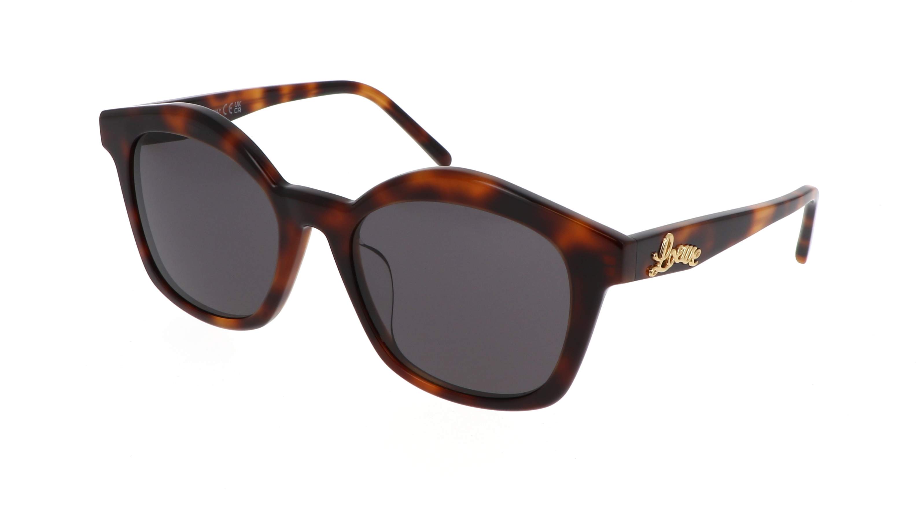 Sunglasses Loewe Curvy LW40079U 52A 55-19 Tortoise in stock ...