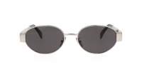 CELINE Triomphe metal CL40235U 16A 54-18 Plata