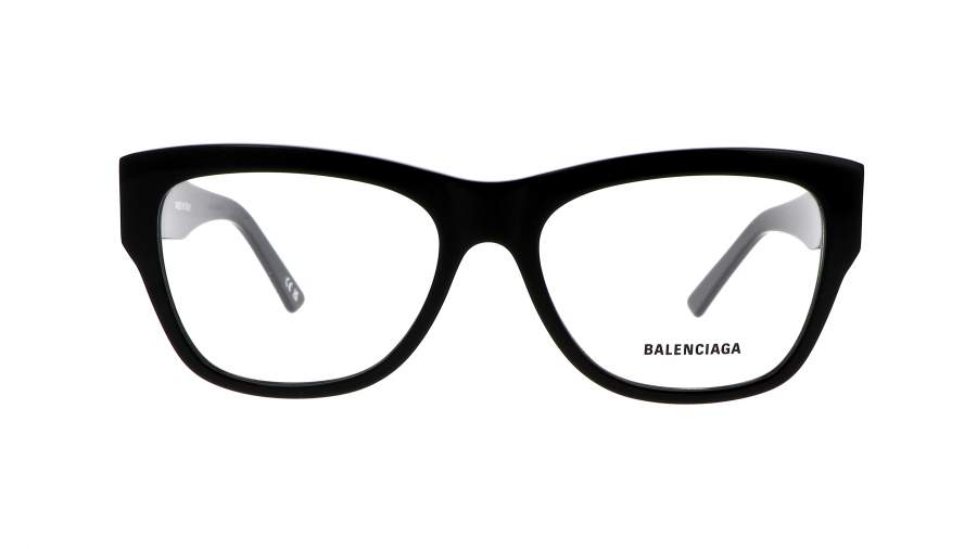 Brille Balenciaga Asian smart fitting BB0309O 001 54-17 Schwarz auf Lager