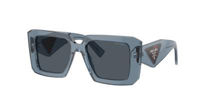 Sunglasses Prada PR 23YS 19O70B 51-19 Transparent Graphite in stock