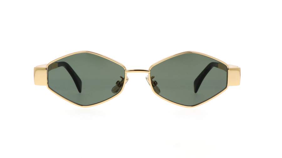 Sunglasses CELINE Triomphe metal 02 CL40254U 30N 54-16 Gold in stock