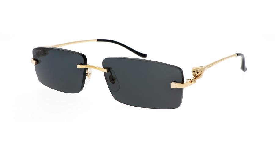 Óculos de sol Cartier Panthère de cartier CT0430S 001 58-15 Ouro