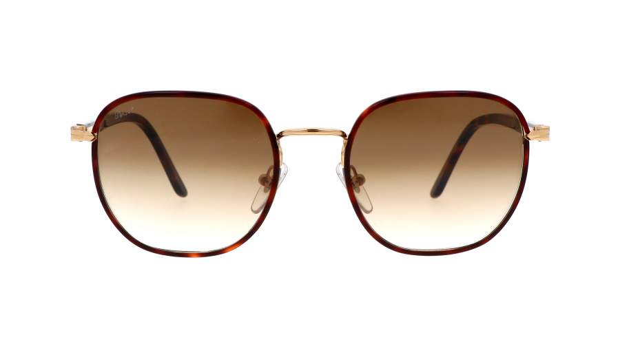 Sunglasses Persol PO1015SJ 1126/51 52-20 Gold and Havana in stock