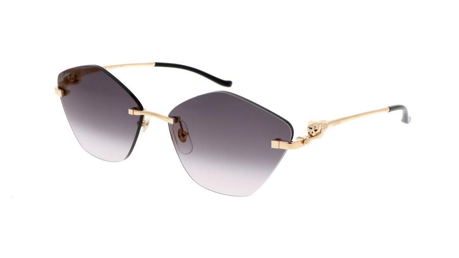 Sunglasses Cartier Core range CT0429S 001 61 15 Gold in stock