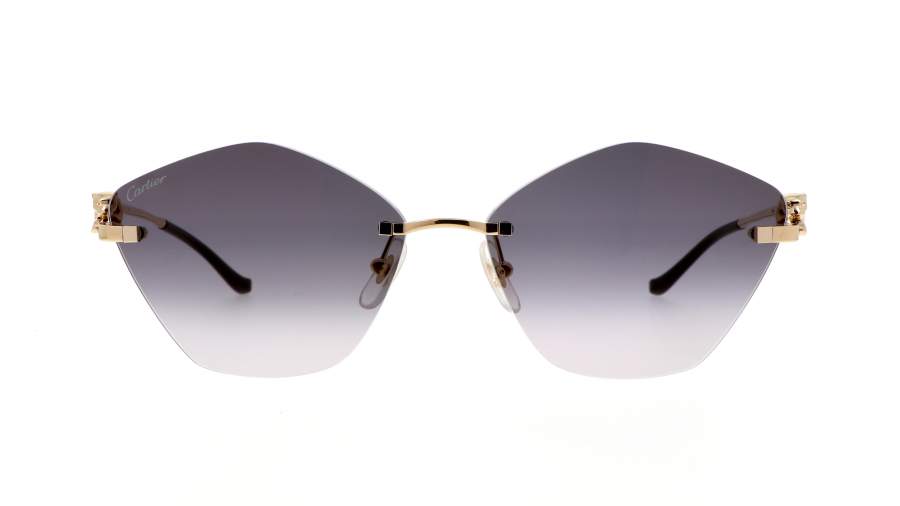 Sonnenbrille Cartier Core range CT0429S 001 61-15 Gold auf Lager