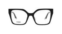 FENDI Way FE50002I 001 54-19 Schwarz