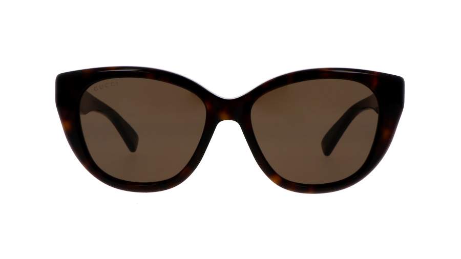 Sunglasses Gucci Lettering GG1588S 002 54-17 Tortoise in stock