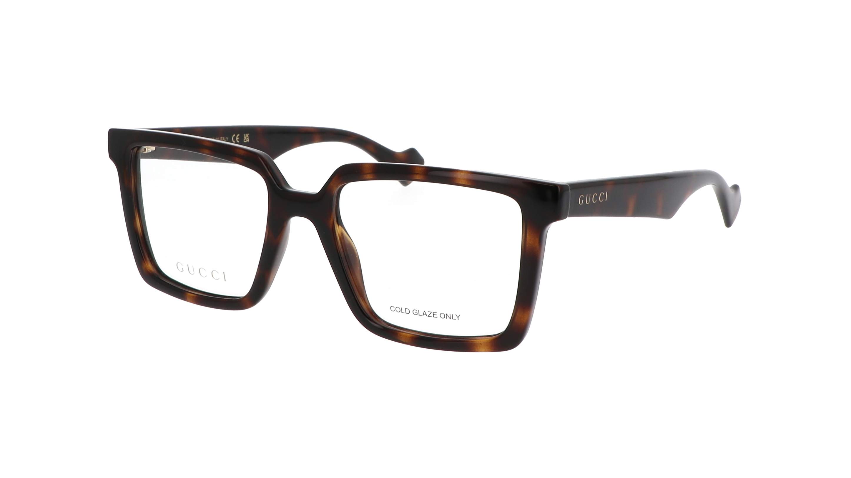 Eyeglasses Gucci Lettering GG1540O 002 52-18 Havana in stock | Price ...