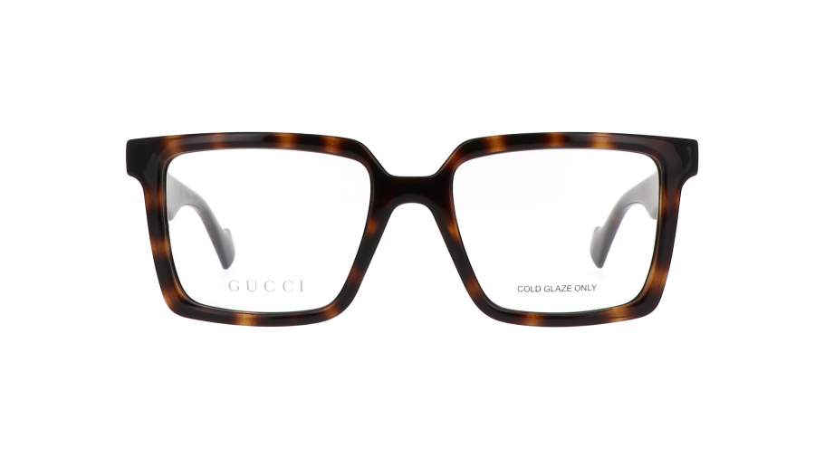 Eyeglasses Gucci Lettering GG1540O 002 52-18 Havana in stock