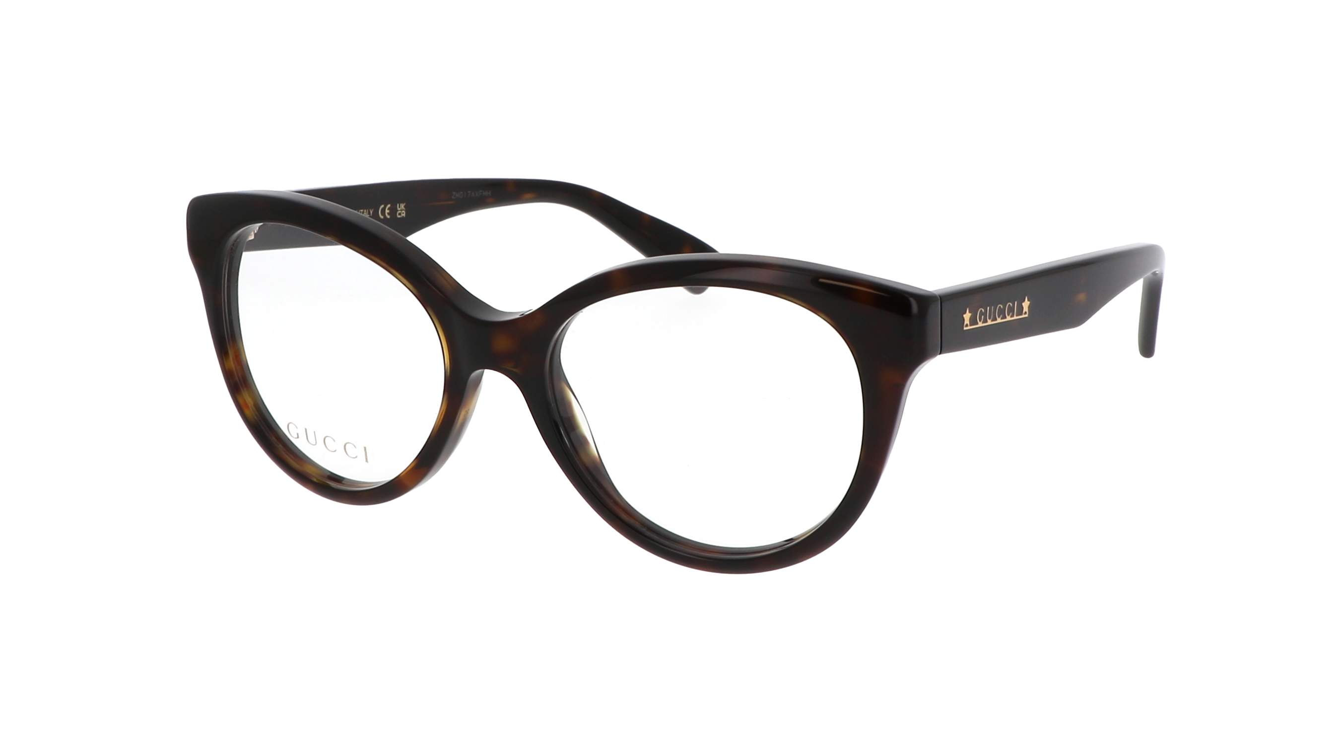 Eyeglasses Gucci Lettering GG1590O 005 52-18 Havana in stock | Price ...