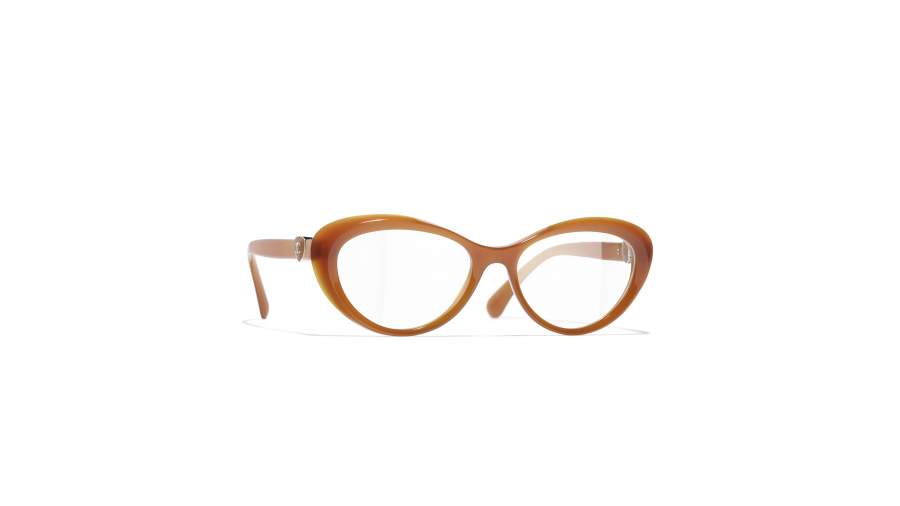 Eyeglasses CHANEL CH3466 1760 54-17 Brown in stock