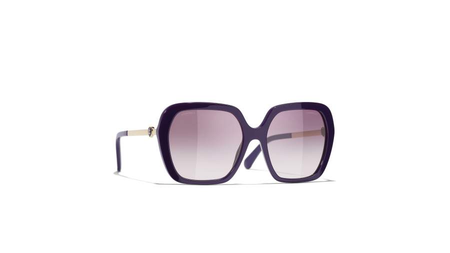 Sunglasses CHANEL CH5521 1758/8H 56-17 Purple in stock