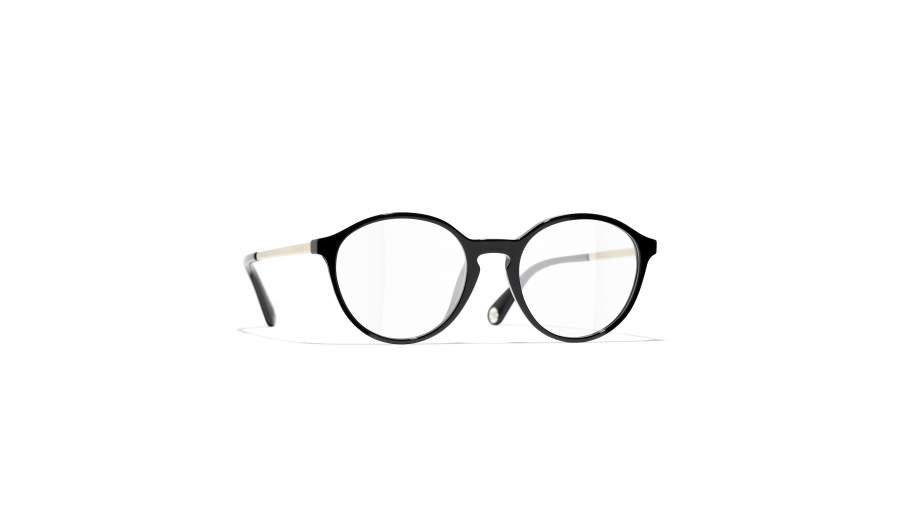 Eyeglasses CHANEL CH3468U c622 49-19 Black in stock