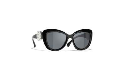 Sunglasses CHANEL CH5517 C501/S4 54-18 Black in stock