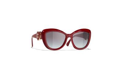 Sunglasses CHANEL CH5517 1759/S6 54-18 Red in stock | Price 600,00 € |  Visiofactory