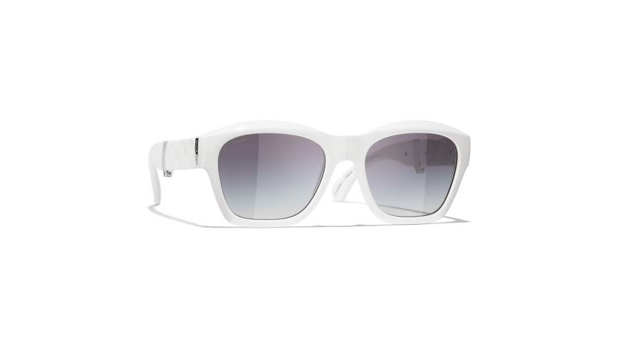 Sonnenbrille CHANEL CH6055B C716/S6 54-19 Weiß auf Lager