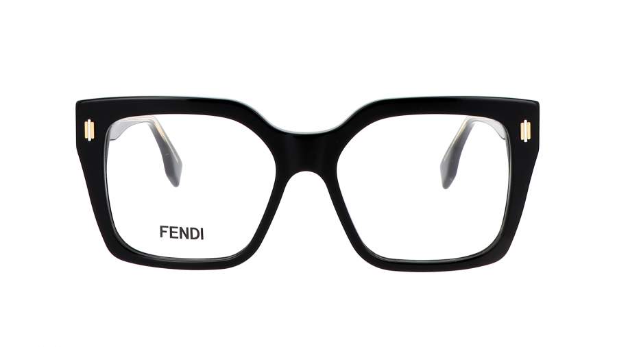 Brille FENDI FE50085I 001 53-16 Schwarz auf Lager