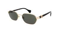 Gucci Gg logo GG1593S 001 56-18 Ouro