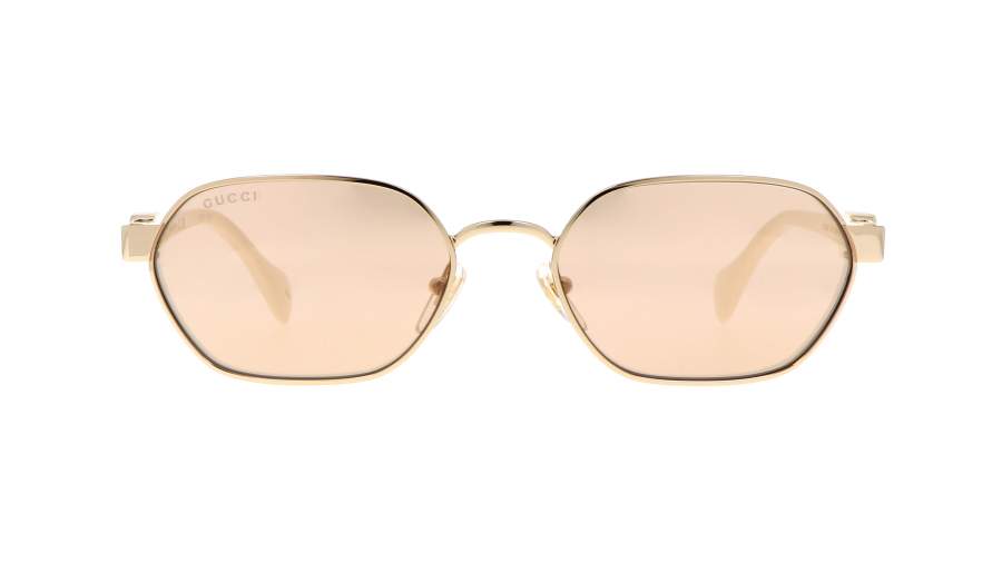 Sunglasses Gucci Gg logo GG1593S 002 56-18 Gold in stock