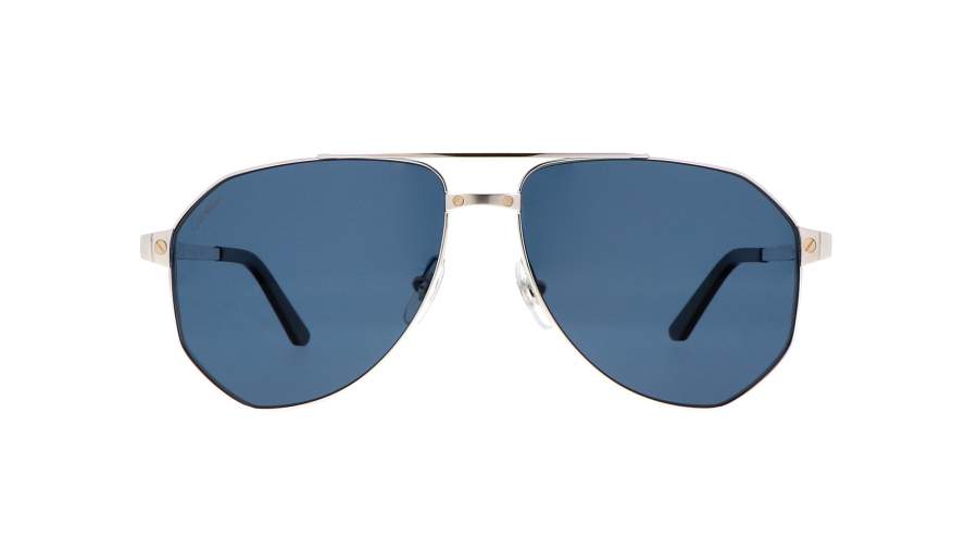 Sunglasses Cartier Core range CT0461S 002 60-14 Silver in stock