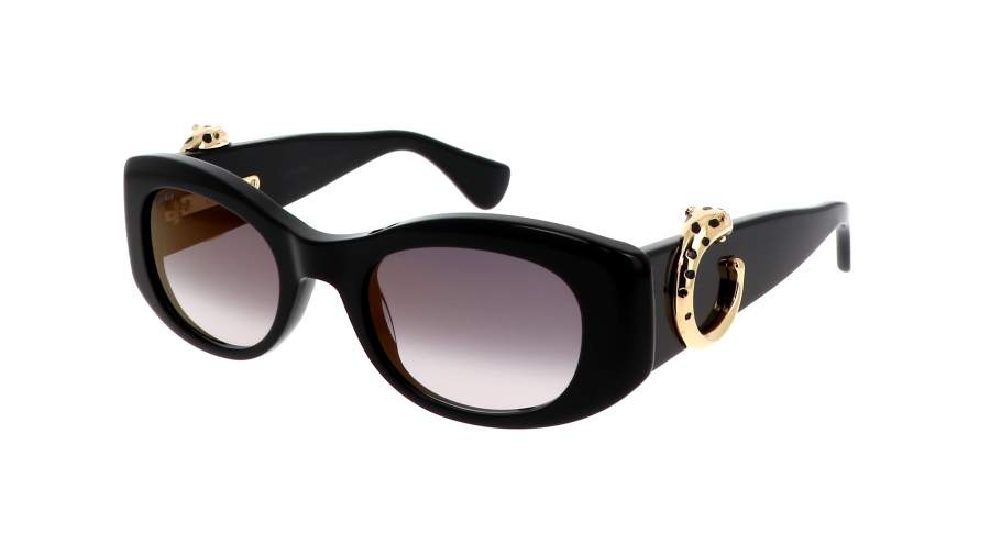 Óculos de sol Cartier Panthère de cartier CT0472S 001 51-21 Preto