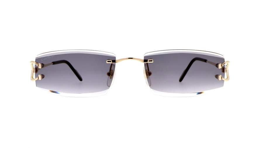 Sunglasses Cartier Core range CT0465S 001 56-18 Gold in stock