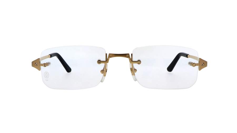 Eyeglasses Cartier Core range CT0479O 001 54-21 Gold in stock